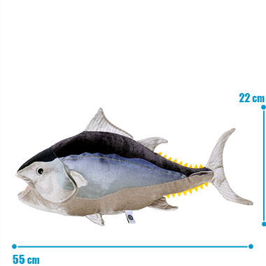 リアル 動物 生物 ぬいぐるみ クロマグロ 成魚 サイズ