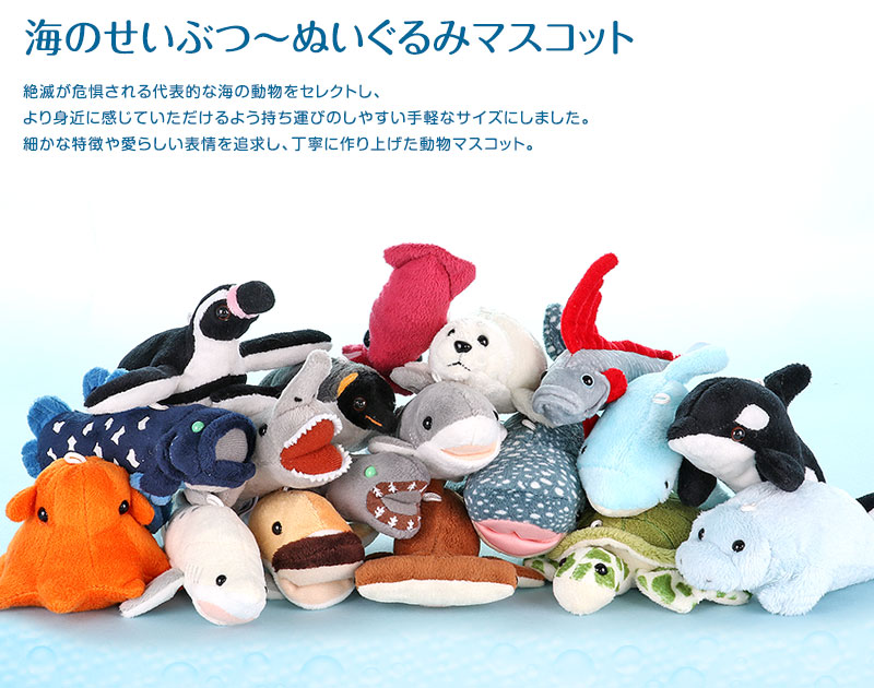 海のせいぶつマスコット 海のせいぶつマスコット