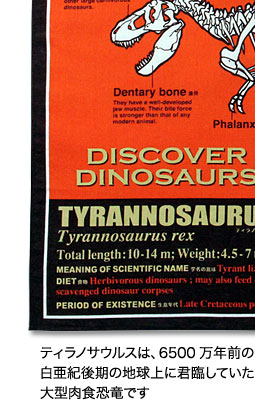 ティラノサウルスの特徴