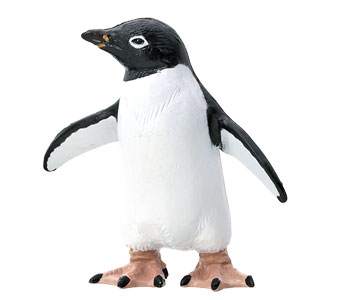立体図鑑ペンギンボックス アデリーペンギン フィギュア