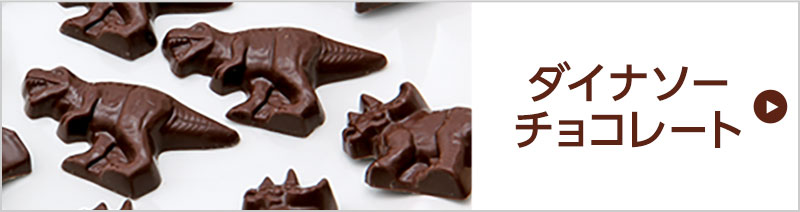 ダイナソー チョコレート│動物 カロラータ オンラインショップ