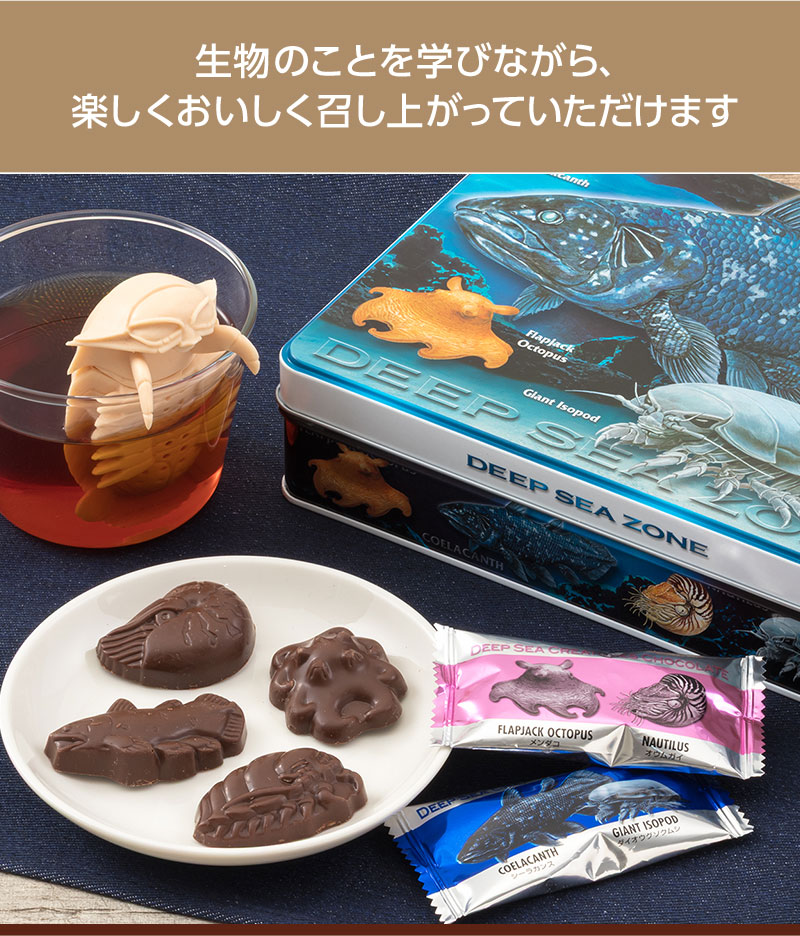 深海生物 チョコレート│動物 カロラータ オンラインショップ