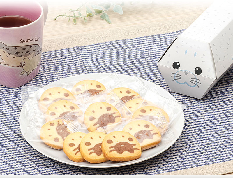 アイスボックスクッキー ゴマフアザラシ 動物 カロラータ オンラインショップ アイスボックスクッキー ゴマフアザラシ 動物 カロラータ オンラインショップ