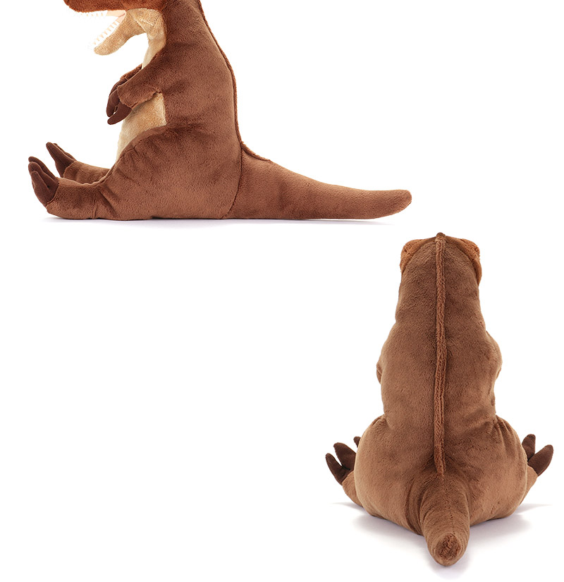 リアル恐竜ぬいぐるみ おすわりシリーズ  ティラノサウルス Mサイズ