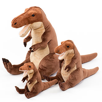 ぬいぐるみ おすわりシリーズ ティラノサウルス 3サイズ