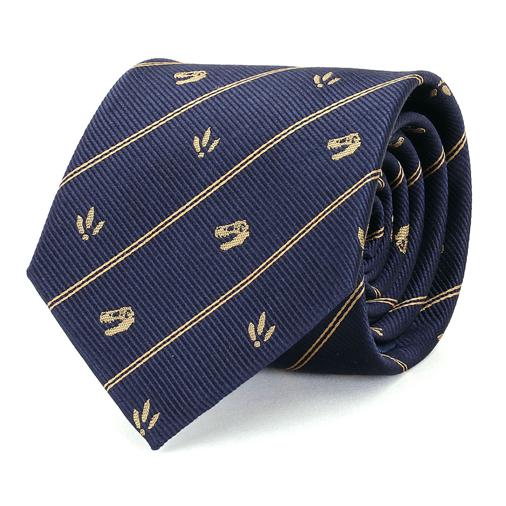 動物 生物 ネクタイ ティラノサウルス スカル ストライプ