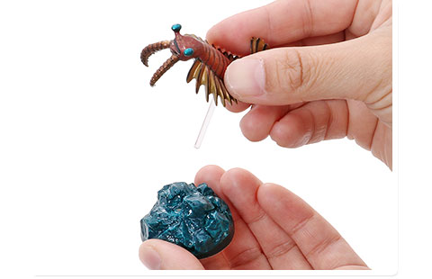 立体図鑑 古生代の生物 ボックス│動物 カロラータ オンライン