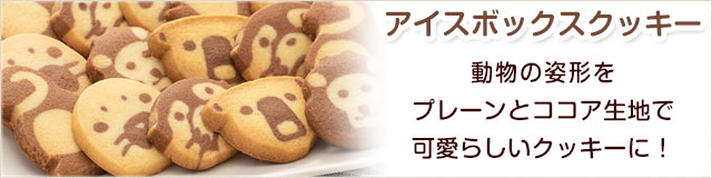 アイスボックスクッキー ホッキョクグマ│動物 カロラータ