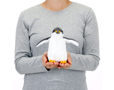 ペンギンのぬいぐるみ 動物 生物 ぬいぐるみ リアルペンギンファミリー フンボルト