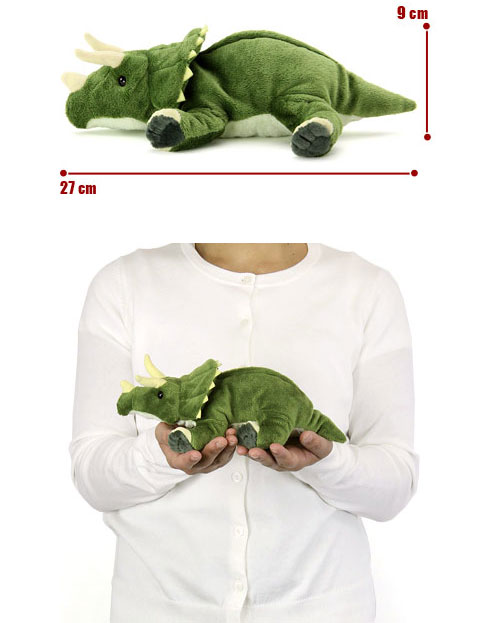 動物 生物 ぬいぐるみ ねそべりシリーズ トリケラトプス / カロラータ