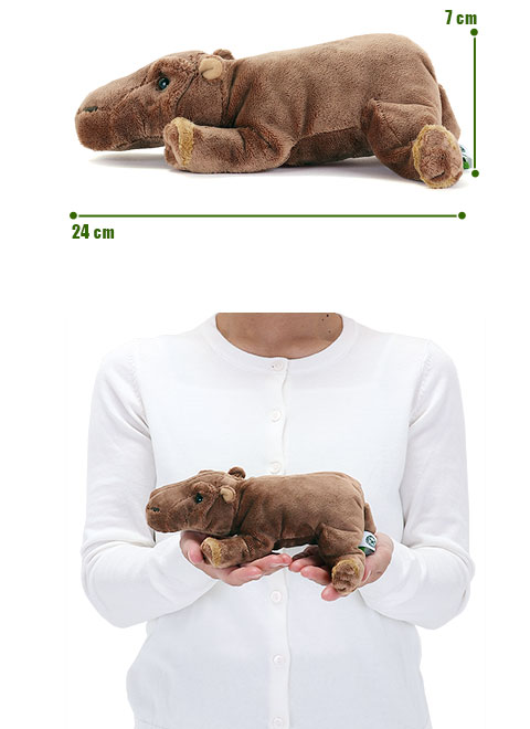 動物 生物 ぬいぐるみ ねそべりシリーズ カバ / カロラータ オンライン