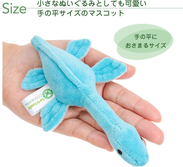 マグネット マスコット フタバスズキリュウ│動物 カロラータ