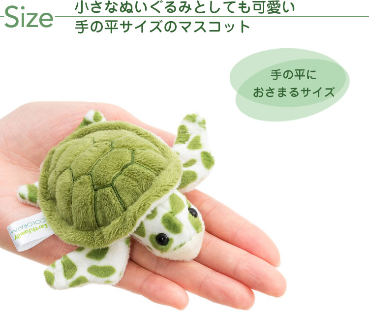 マグネット マスコット アオウミガメ│動物 カロラータ オンライン