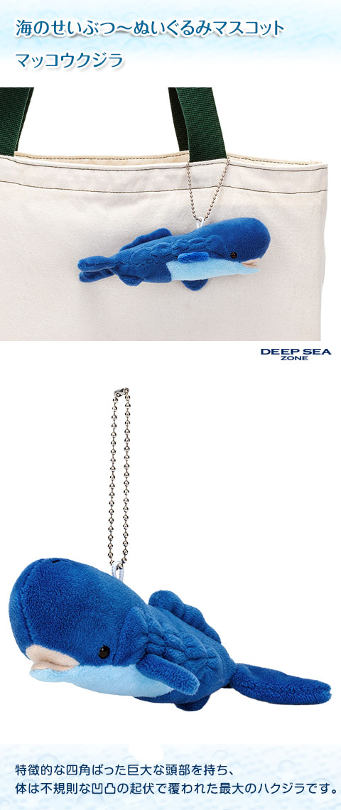 動物 生物 ぬいぐるみマスコット マッコウクジラ / カロラータ