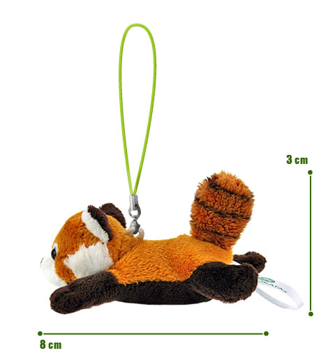 動物 生物 ぬいぐるみマスコット ねそべり レッサーパンダ