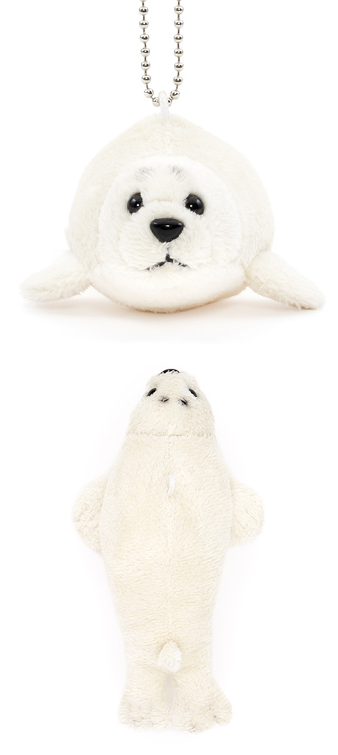 動物 生物 ぬいぐるみマスコット ゴマフアザラシ / カロラータ