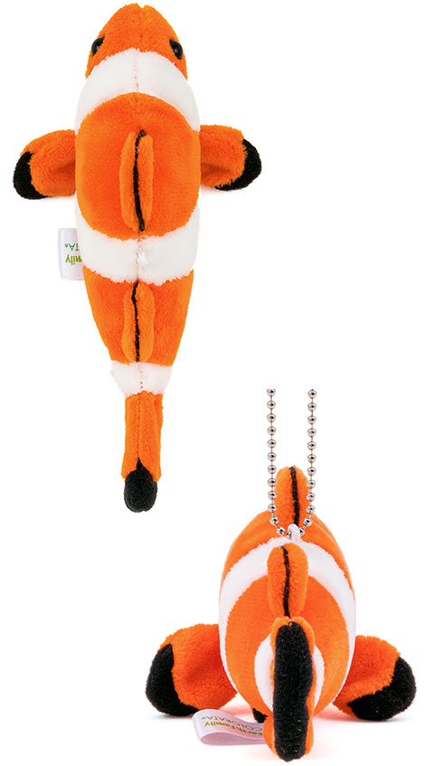 人気ブランド 生物 動物 ぬいぐるみマスコット カロラータ / カクレクマノミ ぬいぐるみ