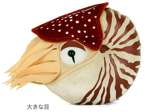 動物 生物 ぬいぐるみ オウムガイ / カロラータ オンラインショップ