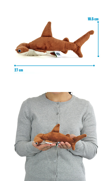 動物 生物 ぬいぐるみ アカシュモクザメ Sサイズ / カロラータ