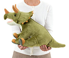 ぬいぐるみ おすわりシリーズ トリケラトプス L│動物 カロラータ