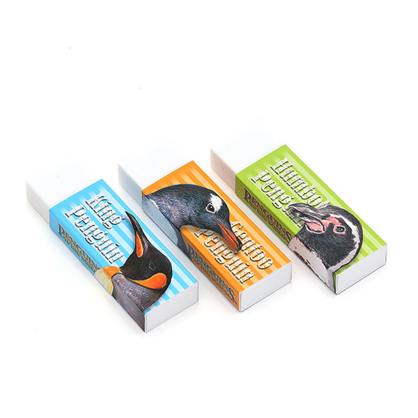 動物 生物 消しゴム3個セット ペンギン / カロラータ オンライン