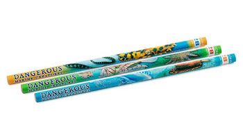 かきかた鉛筆３本セット２Ｂ 海の危険生物