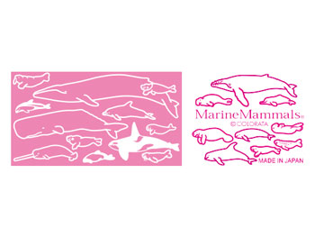 シャープペン DS10 海の哺乳類 ピンク