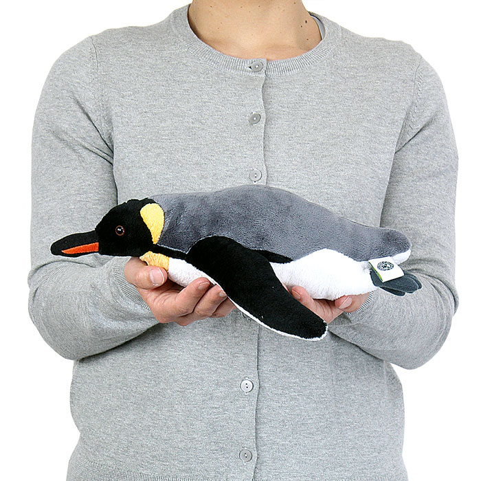動物 生物 ぬいぐるみ リアルペンギンファミリー キングペンギン 親 スイミング カロラータ オンラインショップ