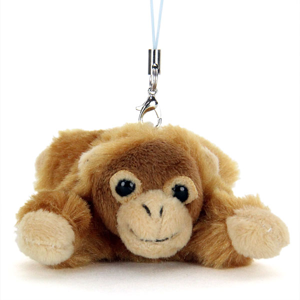 動物 生物 ぬいぐるみマスコット ねそべり オランウータン