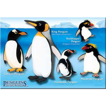 ミュージアム ジグソーパズル ポストカード/130ピース <br>ペンギン