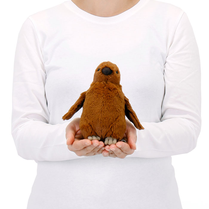 動物 生物 ぬいぐるみ リアルペンギンファミリー キングペンギン ヒナ