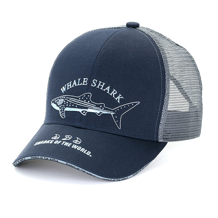 動物 生物 メッシュキャップ ジンベエザメ ネイビー / カロラータ